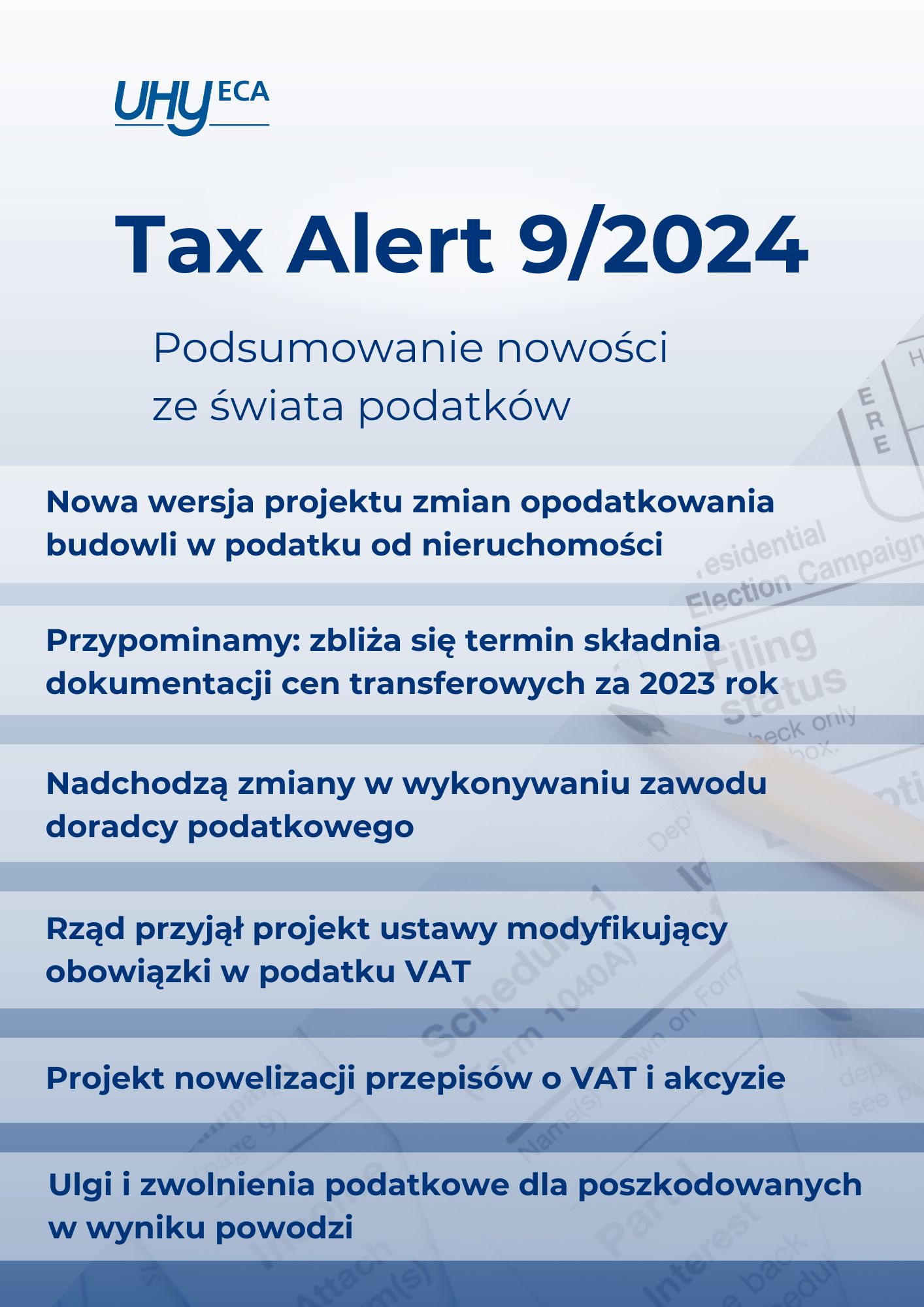 Tax Alert wrzesień 2024