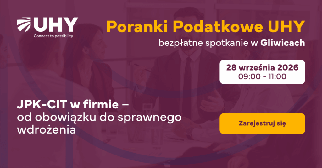 Poranki Podatkowe w Gliwicach